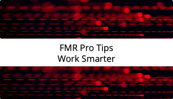 Fusion Metadata Registry (FMR) Pro Tips