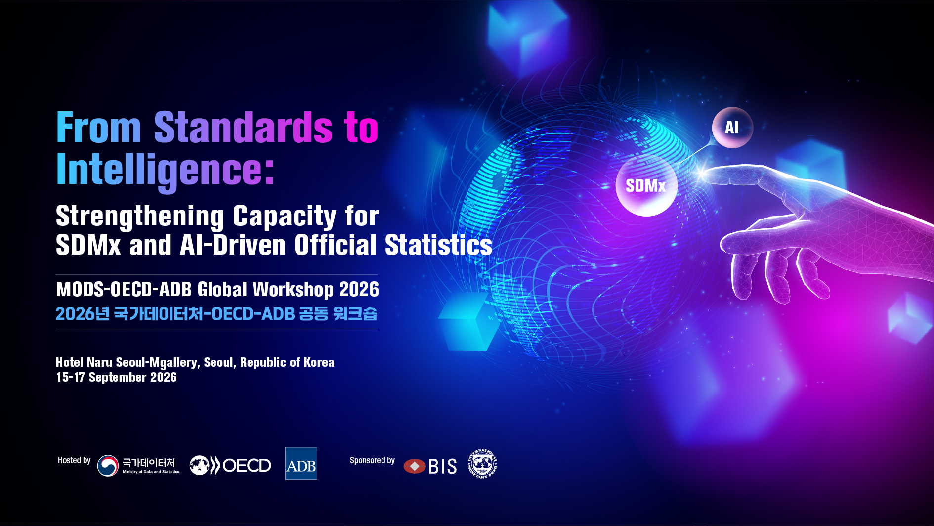 From Standards to Intelligence: Strengthening Capacity for SDMx and AI-Driven Official Statistics.